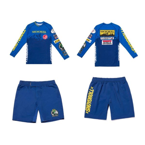 Stampede Shoyoroll Batch #108: Training Rash Guard & Short Competitor LS Bjj