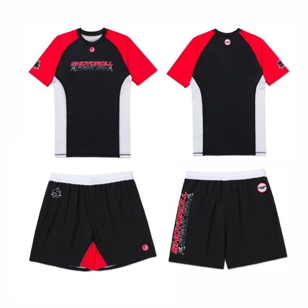 Shoyoroll FC Training Rash Guard SS & FC DT BJJ Shorts Limited Edition Jiu-Jitsu