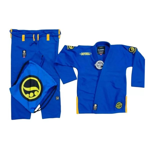 Best Selling Shoyoroll Comp Standard XIV Q4 BJJ Blue 450Gsm With Bag