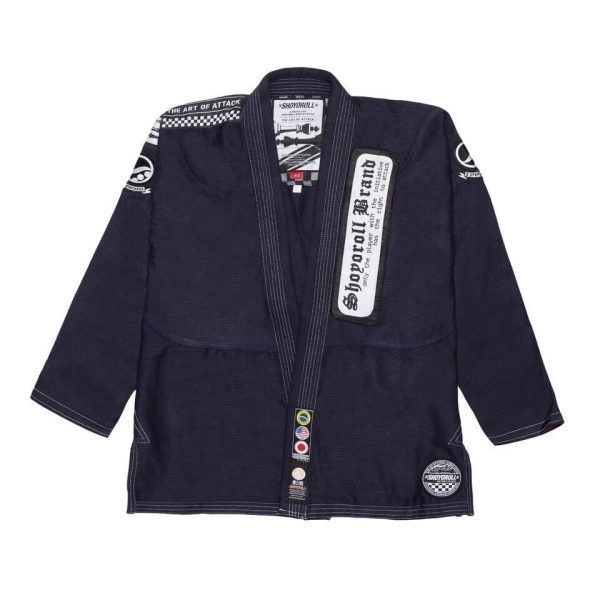 Shoyoroll BJJ Gi Batch #37 Human Chess Black Jiu Jitsu Kimono Gi + Bag | Rare UK