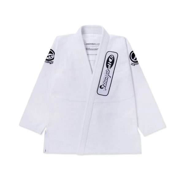 New Arrival Best Selling Grey & White Shoyoroll 8 BALL KIMONO BJJ Gi Jiu Jitsu Suit