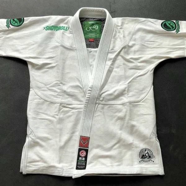 Best Selling Shoyoroll Batch 42 Dune Gi White BJJ Kimono Rare Collectible